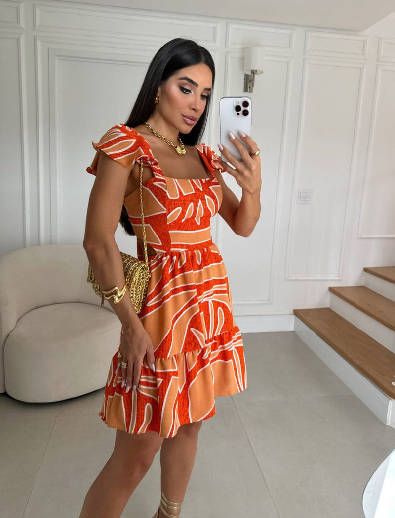 Vestido verão estampado