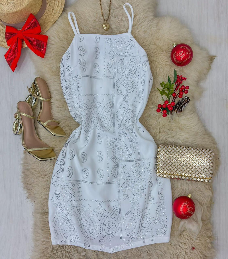 Vestido Strass