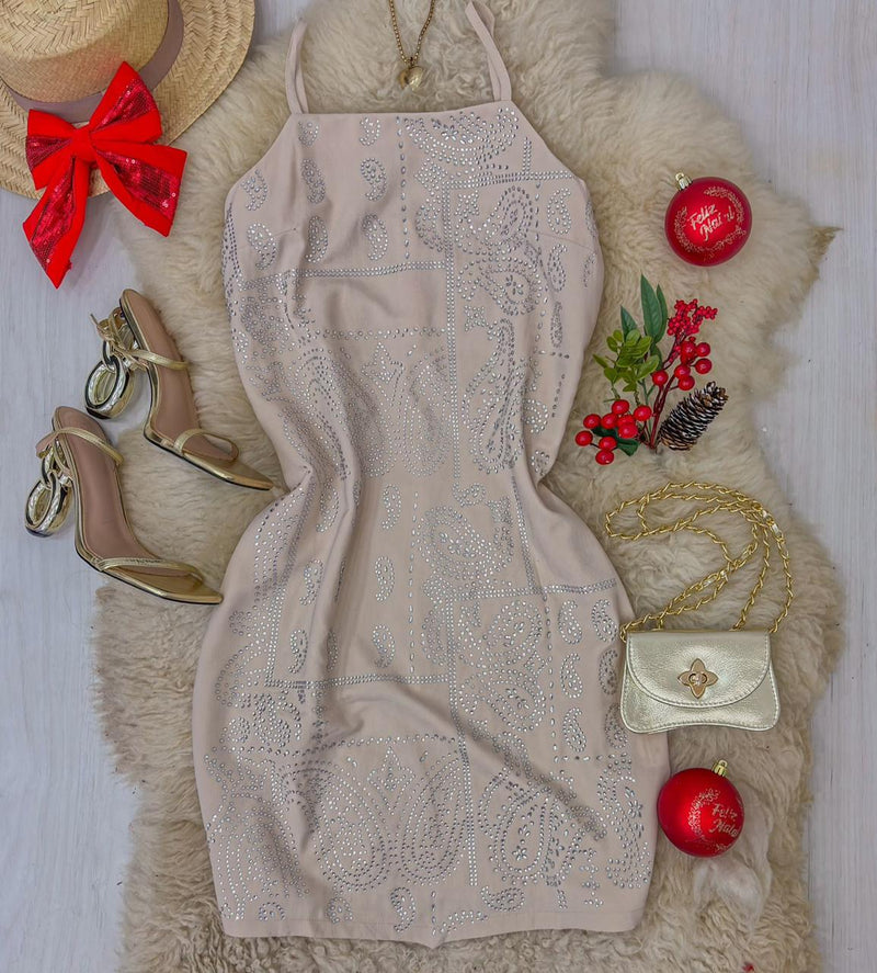 Vestido Strass